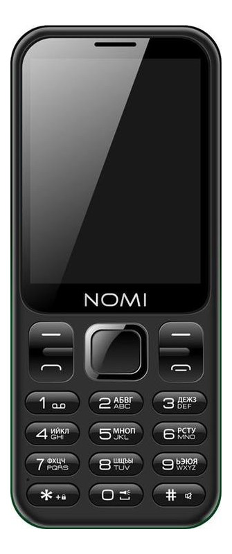 Мобільний телефон Nomi i284 Dual Sim Black фото №2