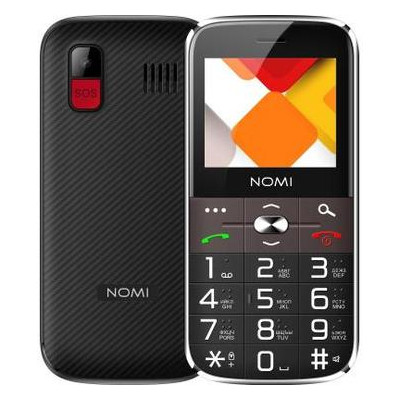 Мобільний телефон Nomi i220 Black (i220 Black) фото №1