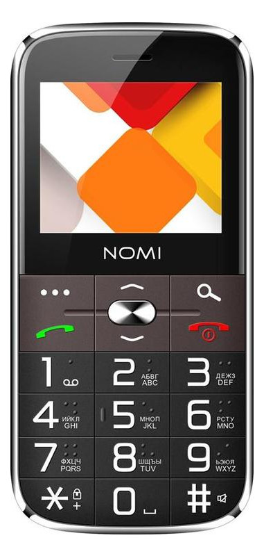 Мобільний телефон Nomi i220 Black (i220 Black) фото №11