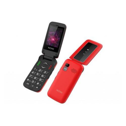 Мобільний телефон Nomi i2400 Red (WY36i2400 Red) фото №2
