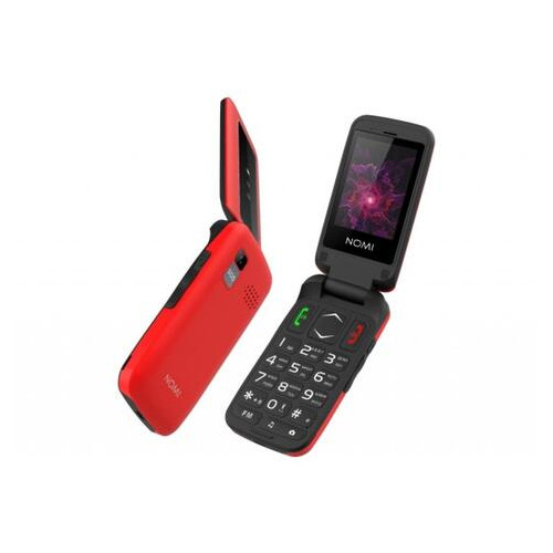 Мобільний телефон Nomi i2400 Red (WY36i2400 Red) фото №3