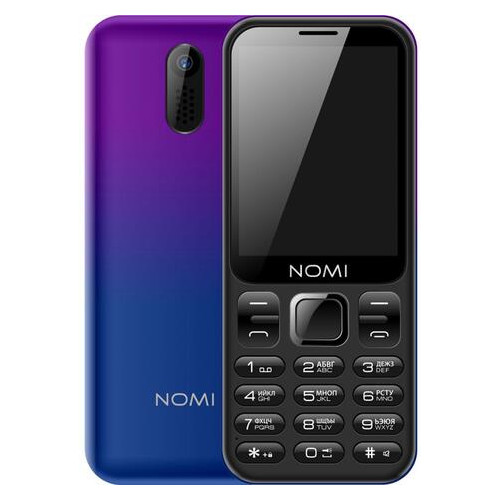 Мобільний телефон Nomi i284 Violet-Blue фото №2