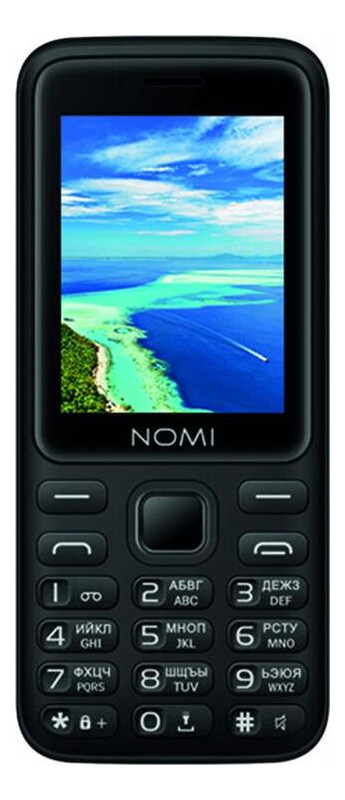 Мобільний телефон Nomi i2401+ Dual Sim Black фото №2