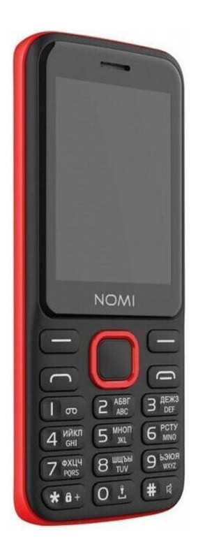 Мобільний телефон Nomi i2401+ Dual Sim Red фото №1