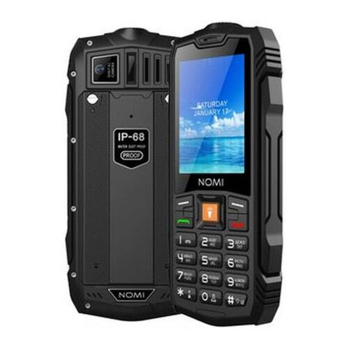 Мобільний телефон Nomi i2450 X-Treme Dual Sim Black фото №1