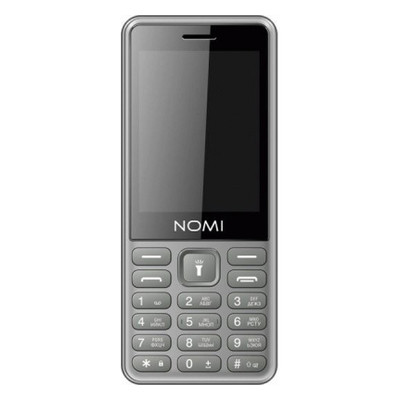 Мобільний телефон Nomi i2840 Gray фото №1