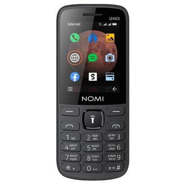 Мобільний телефон Nomi i2403 Black фото №1