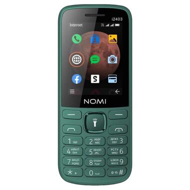 Мобільний телефон Nomi i2403 Dark Green фото №1
