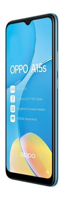 Смартфон Oppo A15S 4/64Gb Mystery Blue фото №4
