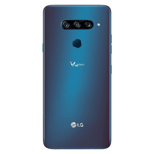 Смартфон LG V40 ThinQ 6/128GB Dual SIM Blue Refurbished фото №2