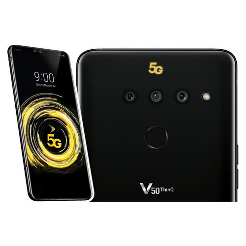 Смартфон LG V50 6/128Gb Black *Refurbished фото №5