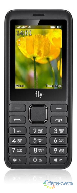 Мобільний телефон Fly FF249 Black фото №1