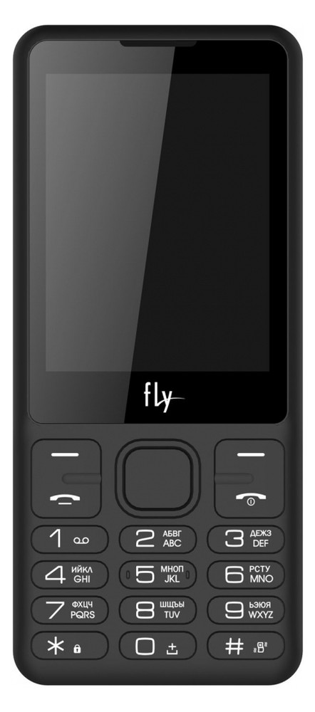 Мобільний телефон Fly FF2801 Black фото №1