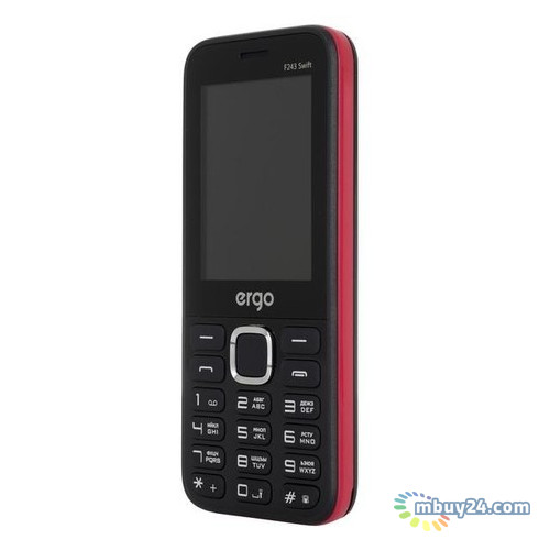 Мобільний телефон Ergo F243 Swift Dual Sim Black фото №2