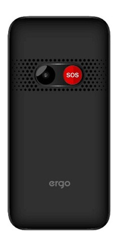 Мобільний телефон Ergo F186 Solace Black фото №2