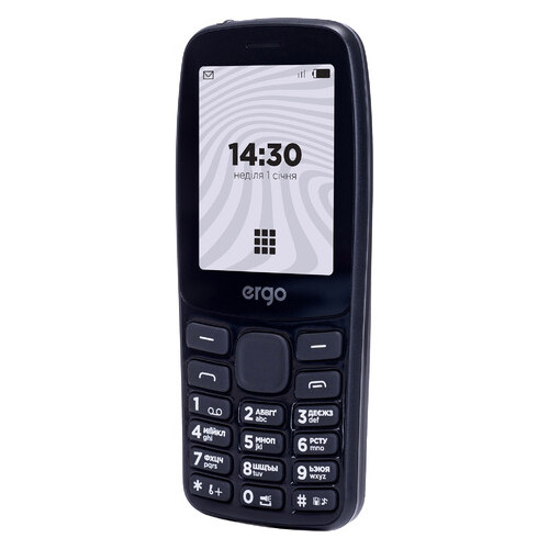 Мобільний телефон Ergo B241 Dual Sim Black фото №4