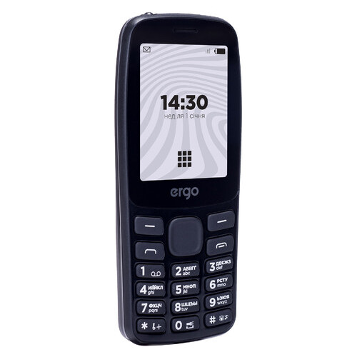 Мобільний телефон Ergo B241 Dual Sim Black фото №3