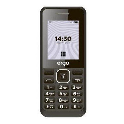 Мобільний телефон Ergo B181 Black фото №1