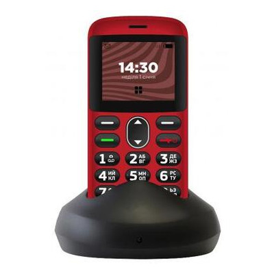 Мобільний телефон Ergo R201 Red фото №1