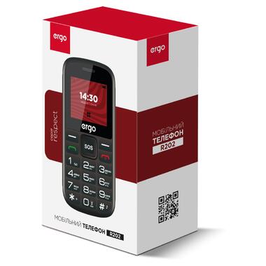 Мобильный телефон Ergo R202 Dual Sim Black фото №7