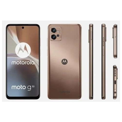 Смартфон Motorola G32 6/128Gb Rose Gold фото №5