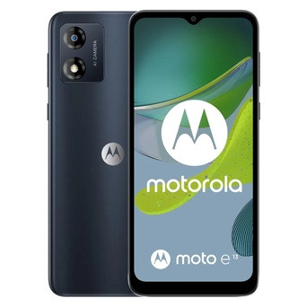 Смартфон Motorola Moto E13 2/64GB Dual Sim Cosmic Black (PAXT0034RS) фото №1