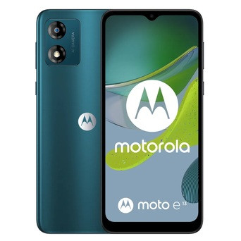 Смартфон Motorola Moto E13 2/64GB Aurora Green (PAXT0035RS) фото №1