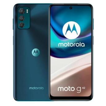 Смартфон Motorola Moto G42 4/128GB Atlantic Green (PAU00008) фото №1