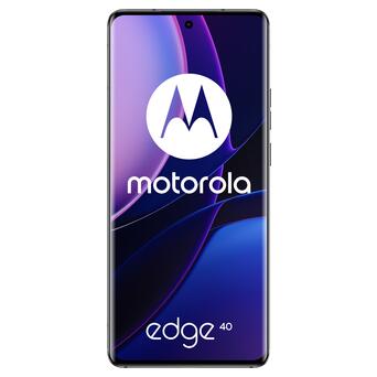 Смартфон Motorola Moto Edge 40 8/256GB Eclipse Black (PAY40042RS) фото №2