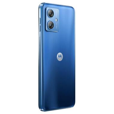 Смартфон Motorola Moto G54 12/256GB Pearl Blue (PB0W0007RS) фото №4