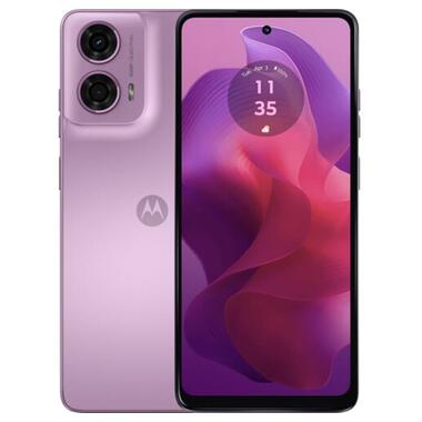 Смартфон Motorola Moto G24 4/128GB Pink Lavender (PB180010RS) фото №1