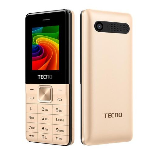 Мобільний телефон Tecno T301 Dual Sim Champagne Gold (4895180743337) фото №1