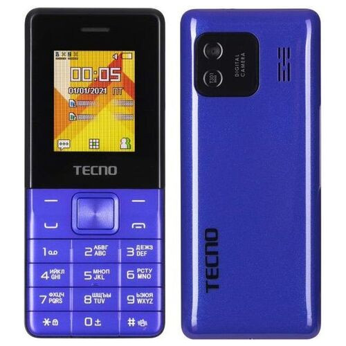 Мобільний телефон Tecno T301 2SIM Blue (4895180778698) фото №1