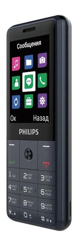 Мобільний телефон Philips Xenium E169 Gray фото №4