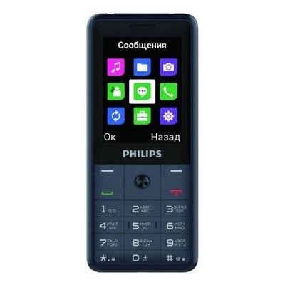 Мобільний телефон Philips Xenium E169 Dark Grey фото №1