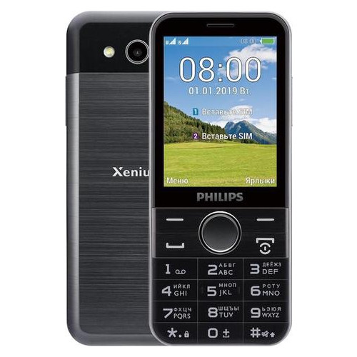 Мобільний телефон Philips Xenium E580 Dual Sim Black фото №1
