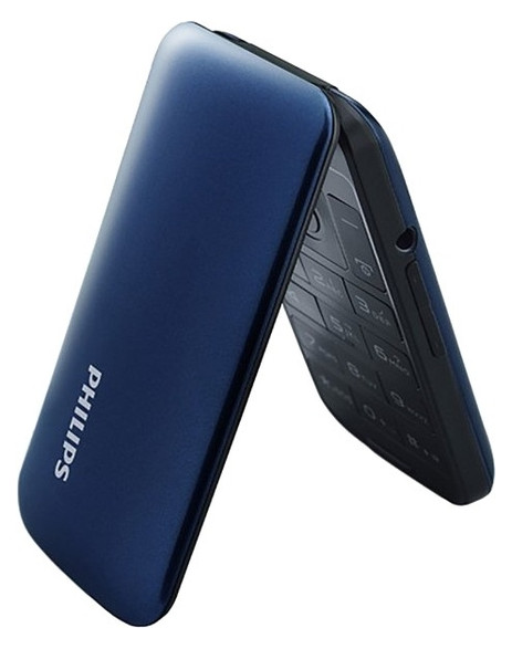 Мобільний телефон Philips E255 Xenium blue фото №2