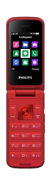 Мобільний телефон Philips E255 Xenium red фото №3