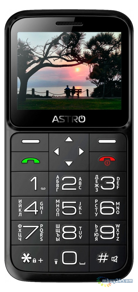 Мобільний телефон Astro A186 Black фото №1