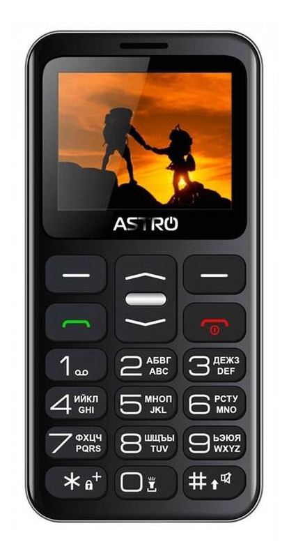 Мобільний телефон Astro A169 Dual Sim Black фото №1