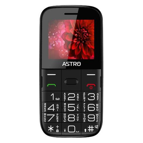 Мобільний телефон Astro A241 Dual Sim Black фото №1
