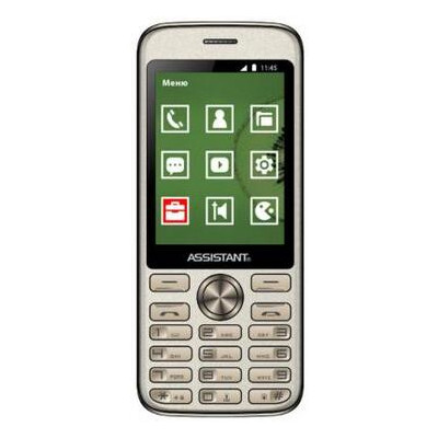 Мобільний телефон Assistant AS-204 Gold (873293012810) фото №1