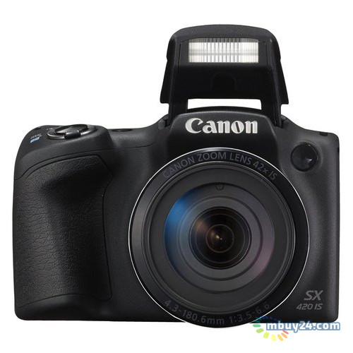 Цифровой фотоаппарат Canon PowerShot SX420 IS Black фото №3