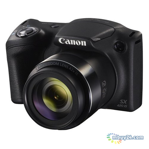 Цифровой фотоаппарат Canon PowerShot SX420 IS Black фото №2
