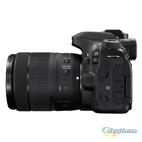 Цифровой фотоаппарат Canon EOS 80D 18-135 IS USM (1263C040AA) фото №5