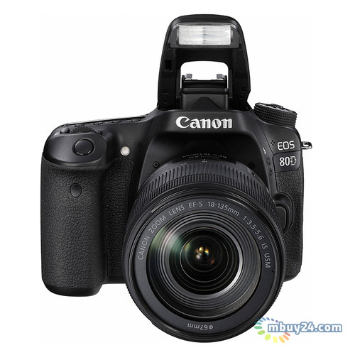 Цифровой фотоаппарат Canon EOS 80D 18-135 IS USM (1263C040AA) фото №2