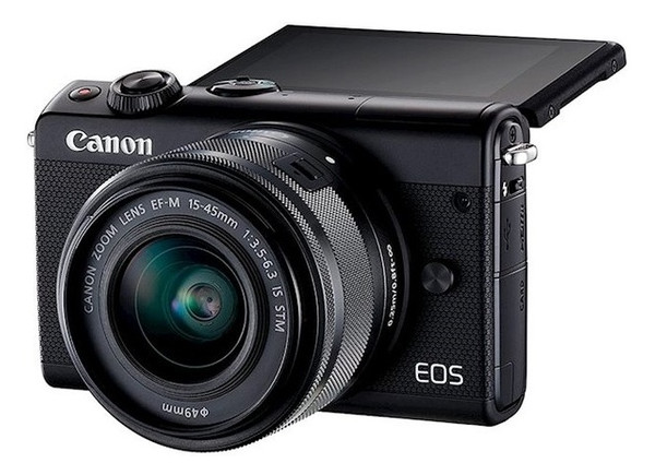 Цифровая камера Canon EOS M100 BK 15-45 RUK CSC Black (2209C048AA) фото №8