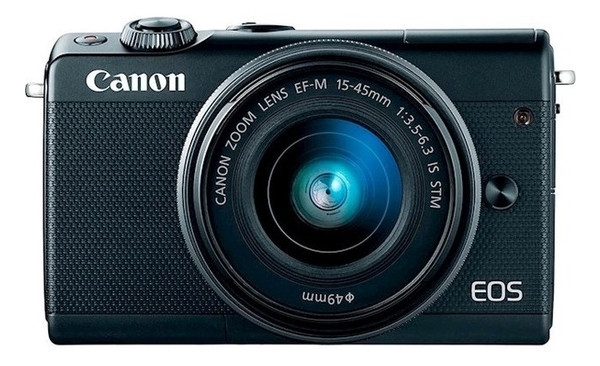 Цифровая камера Canon EOS M100 BK 15-45 RUK CSC Black (2209C048AA) фото №4