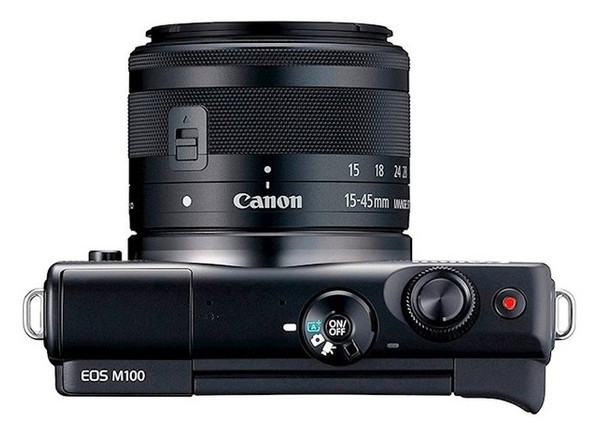 Цифровая камера Canon EOS M100 BK 15-45 RUK CSC Black (2209C048AA) фото №7