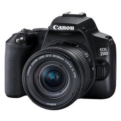 Цифрова камера Canon EOS 250D kit 18-55 IS STM Black (3454C007) фото №12